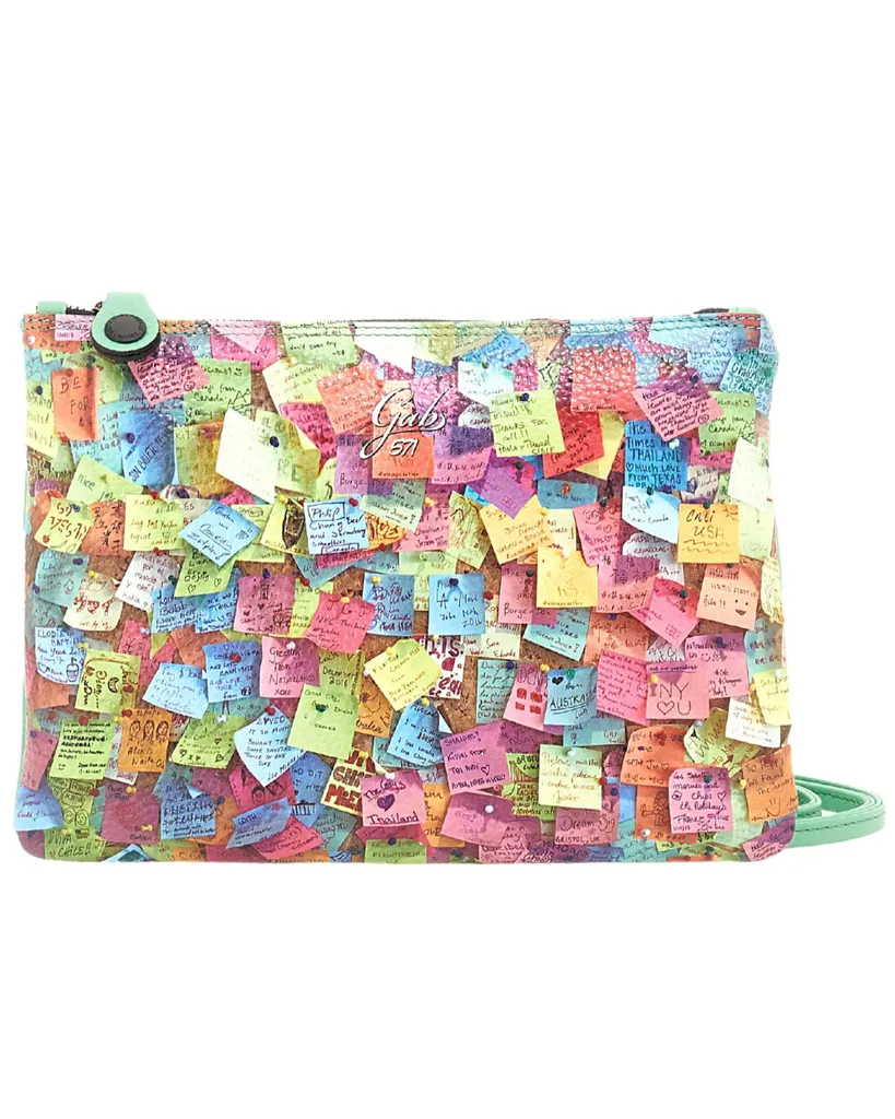 Sac à bandoulière Gabs Beyonce M Trip Noir Vert - Cuir Femme | Gabs