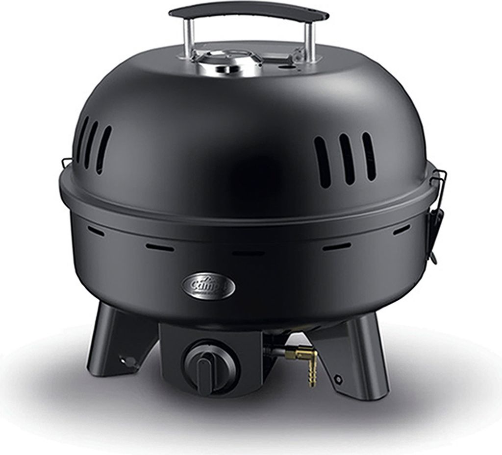 Camp4 Tischgrill Family Gasgrill 50mbar, 4kW, inkl. Deckel mit Thermometer BBQ