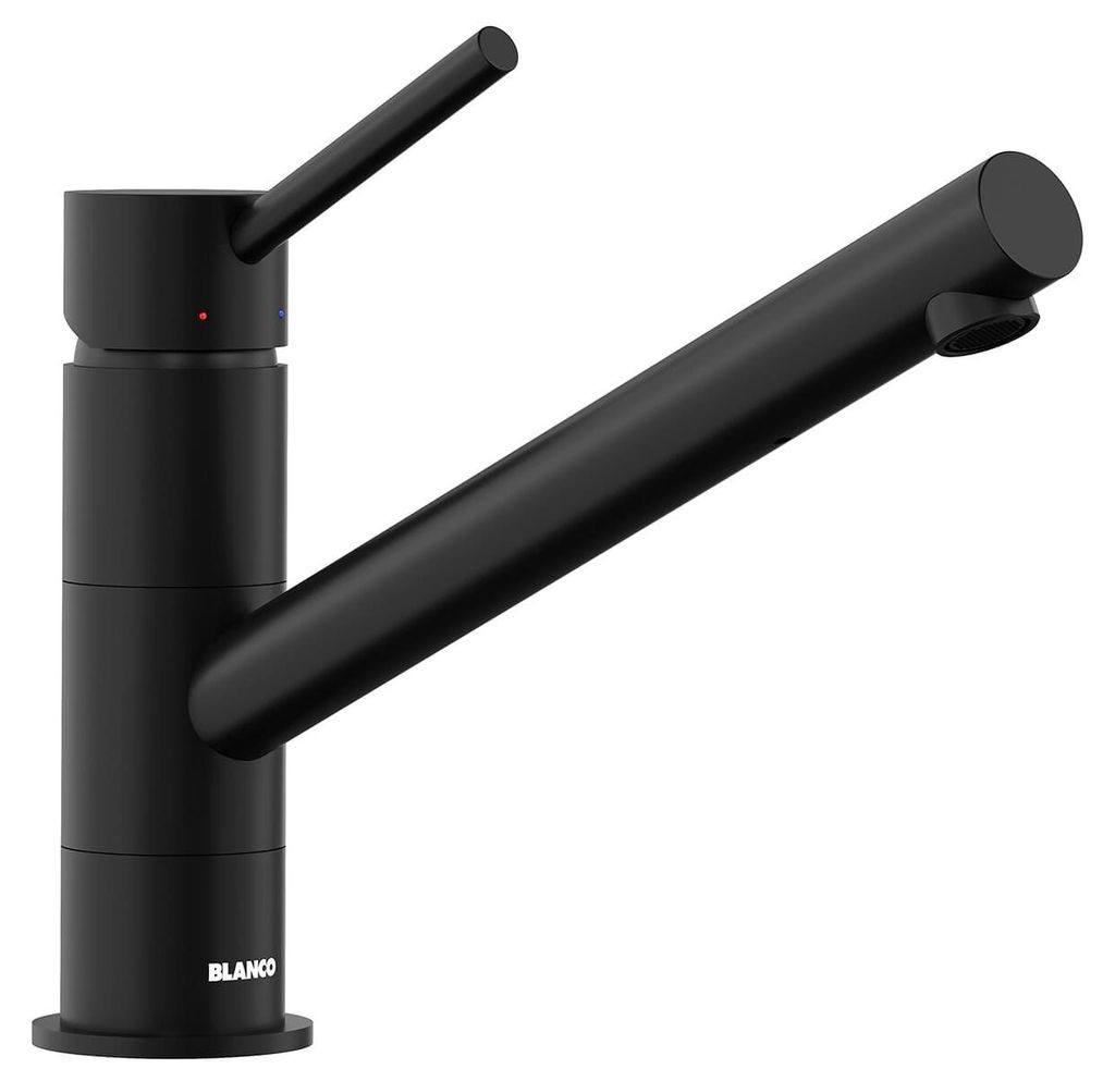Blanco Küchenarmatur KANO schwarz matt 526667 Produktbild 