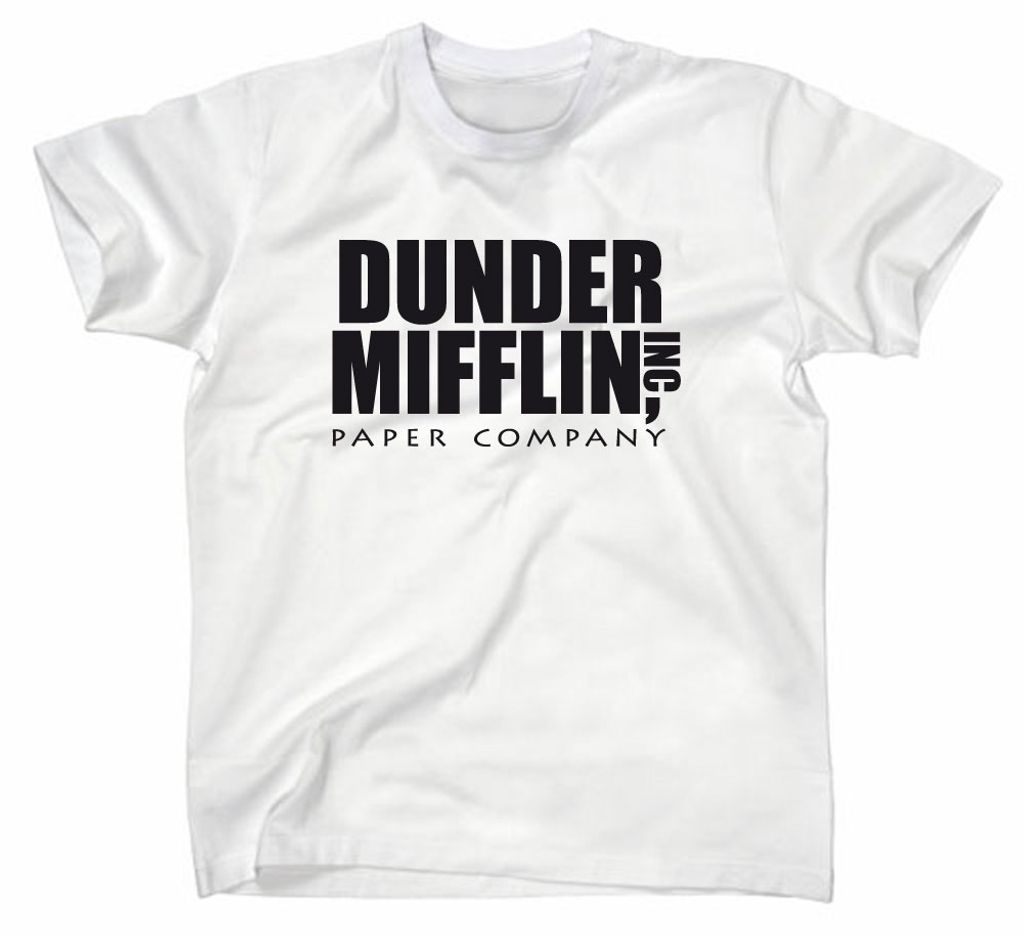 Styletex23 T-Shirt Dunder Mifflin Inc Funshirt Fun, weiss, XXL