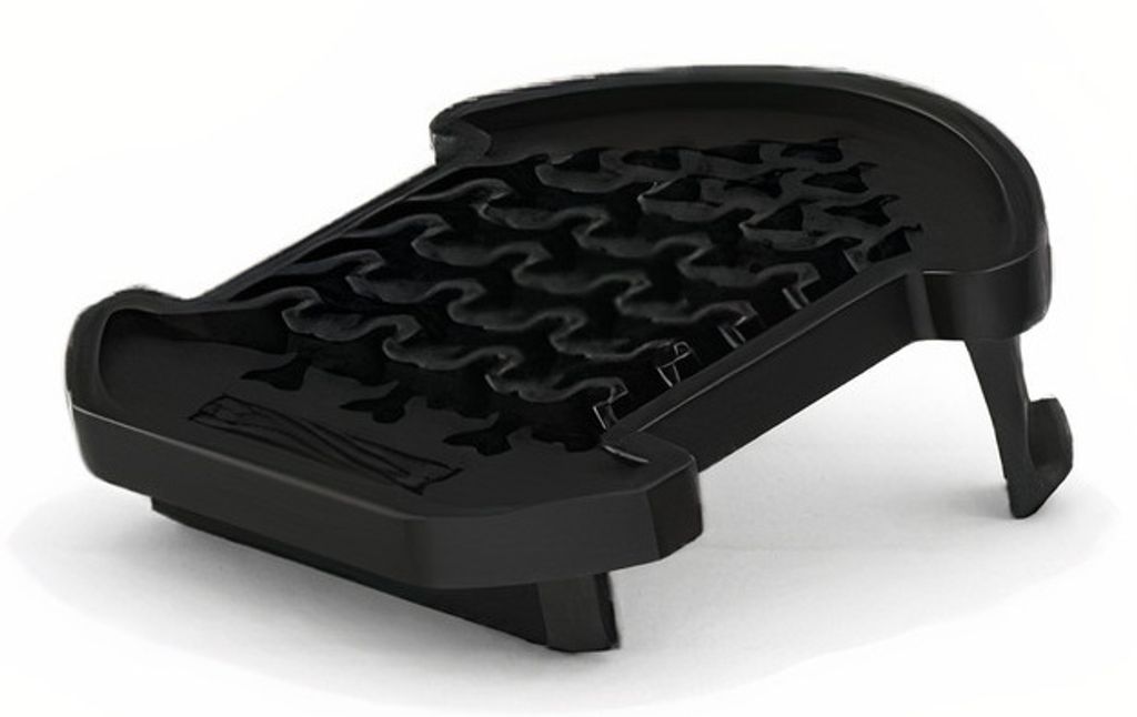colino per tè 5 x 5 cm in silicone nero Immagine del prodotto 