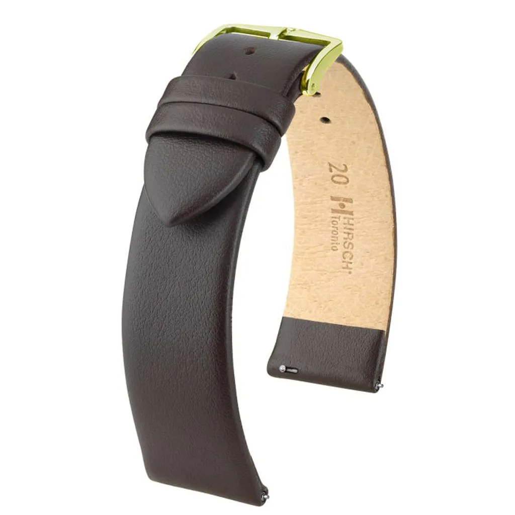 Cinturino Orologio 20mm Hirsch Toronto Marrone - Must-Have Style