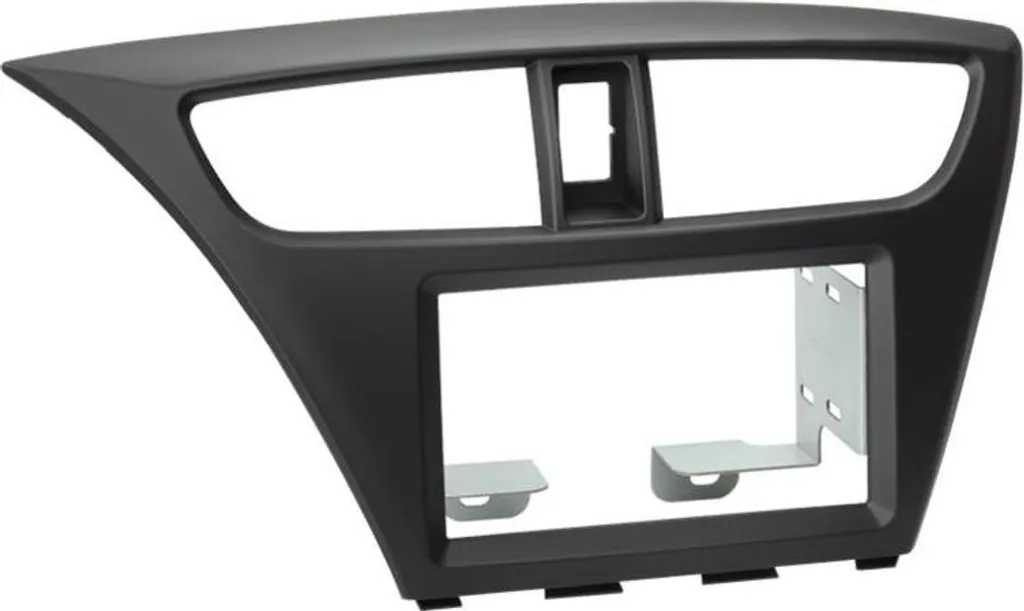 Kit installation autoradio 2-DIN Honda Civic dès 02/2012 intérieur noir