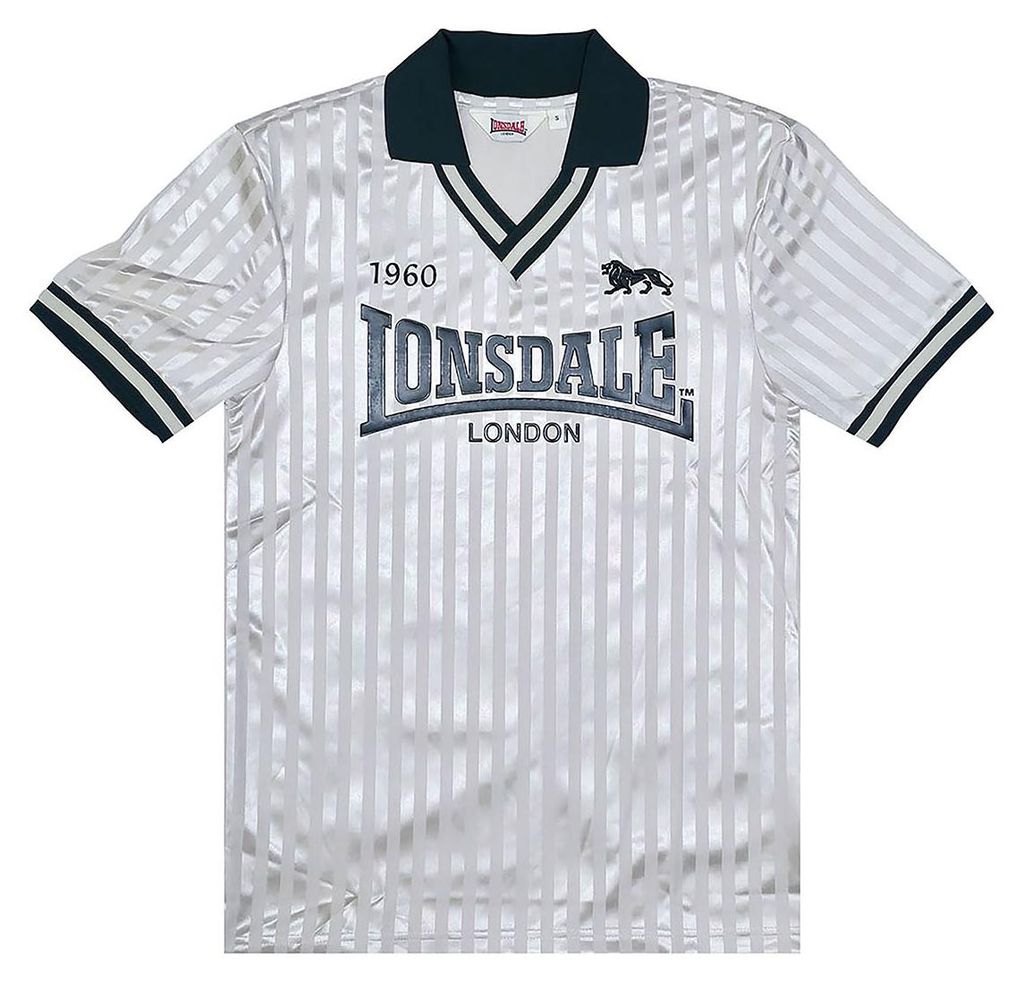 Lonsdale Unisex Trikot Footdee ecru/bottle green S