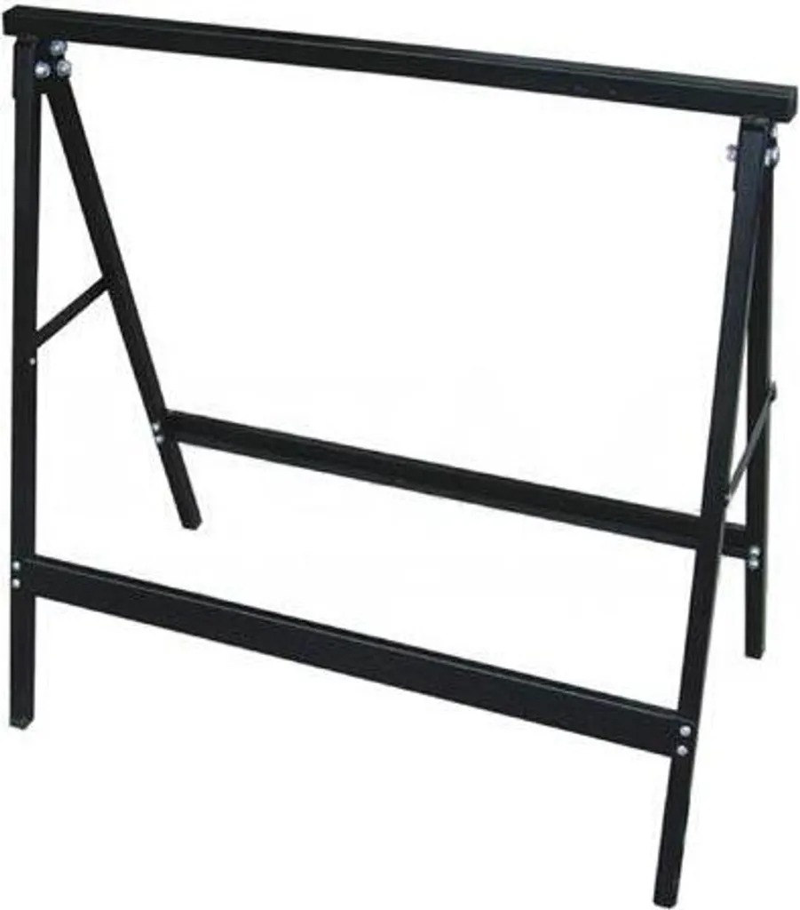 Chèvre de chantier 780mm structure acier avec base stable 405x745mm