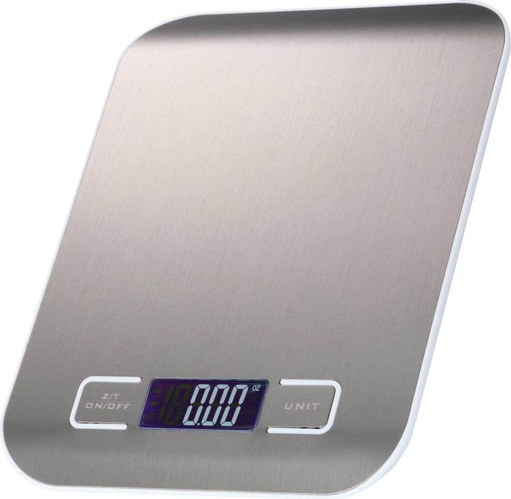 Digitale Küchenwaage Präzisionswaage 5KG/1g Gramm Haushaltswaage Digitalwaage Lebensmittelwaage Briefwaage LCD Display