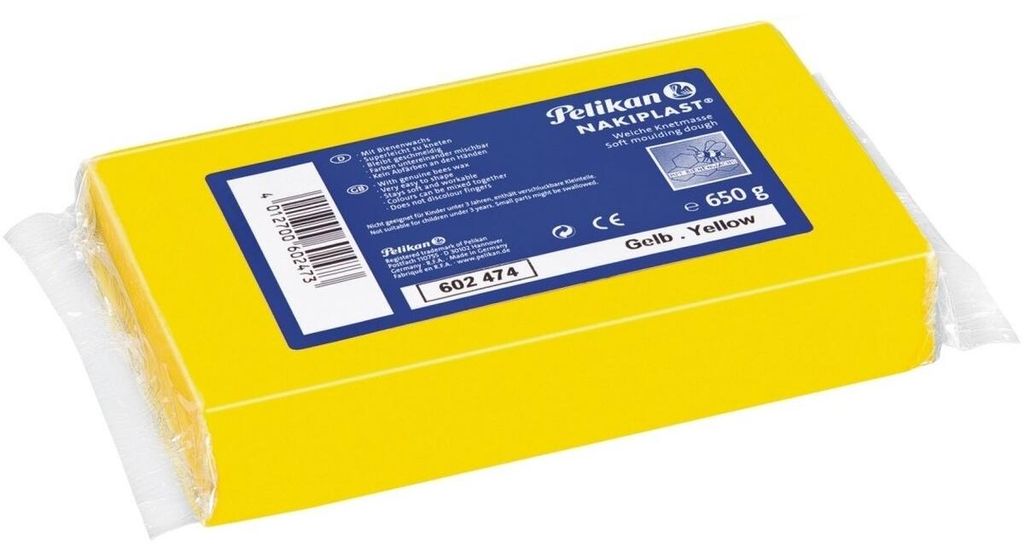 Pelikan Nakiplast 681, Modelovací těsto, Žlutá, Děti a Obrázek produktu 