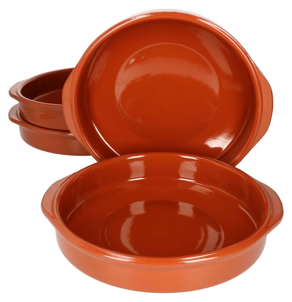 set de 4 cazuela avec poignées bol en terre cuite Bernd Ø Image du produit 