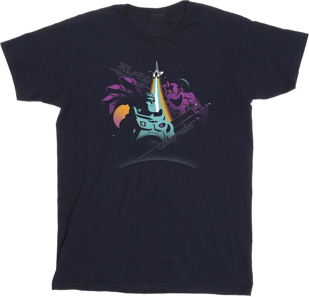 Disney - "Lightyear In Space" T-Shirt für Herren BI36791 (L) (Marineblau)