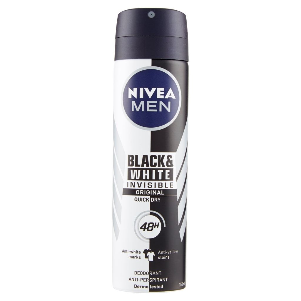 Nivea Men Deo Invisible For Black und White Power 48h Schutz 150ml