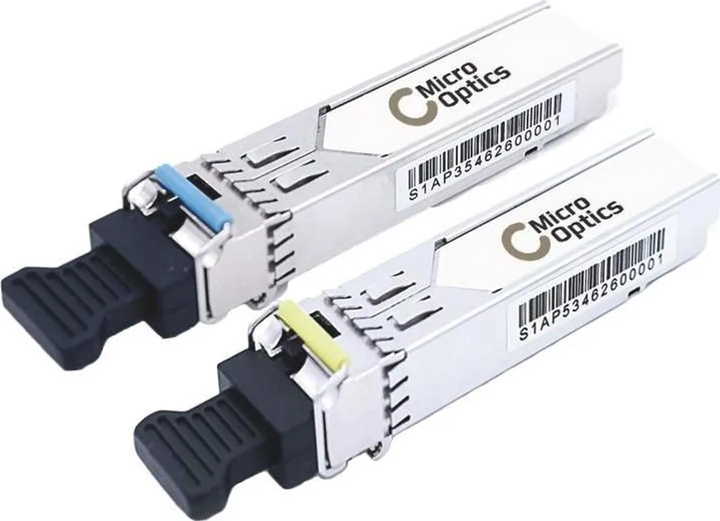 Transceiver SFP Monomode 1.25G Tx1310/Rx1550nm Portée 3km Connecteur LC