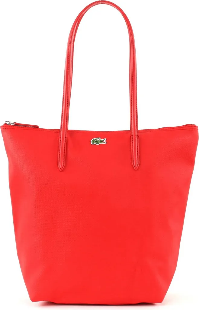 Sac de cours ou bureau Lacoste L.12.12 Concept rouge vertical très pratique
