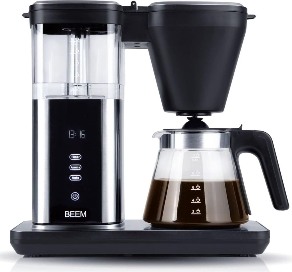BEEM DIRECT-BREW Filterkaffeemaschine 1,25L Glaskanne max. Produktbild 