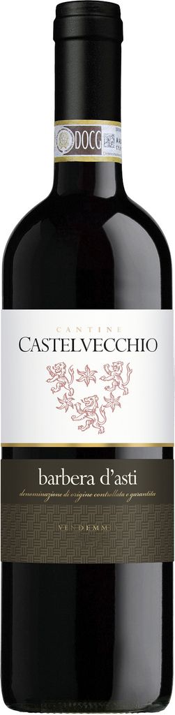 Barbera d´Asti DOCG Barrique Castelvecchio Piemont Rotwein Produktbild 