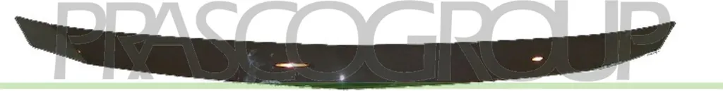 Grille de Calandre Centrale pour Logan - Enjoliveur PRASCO DA3222206 Noir