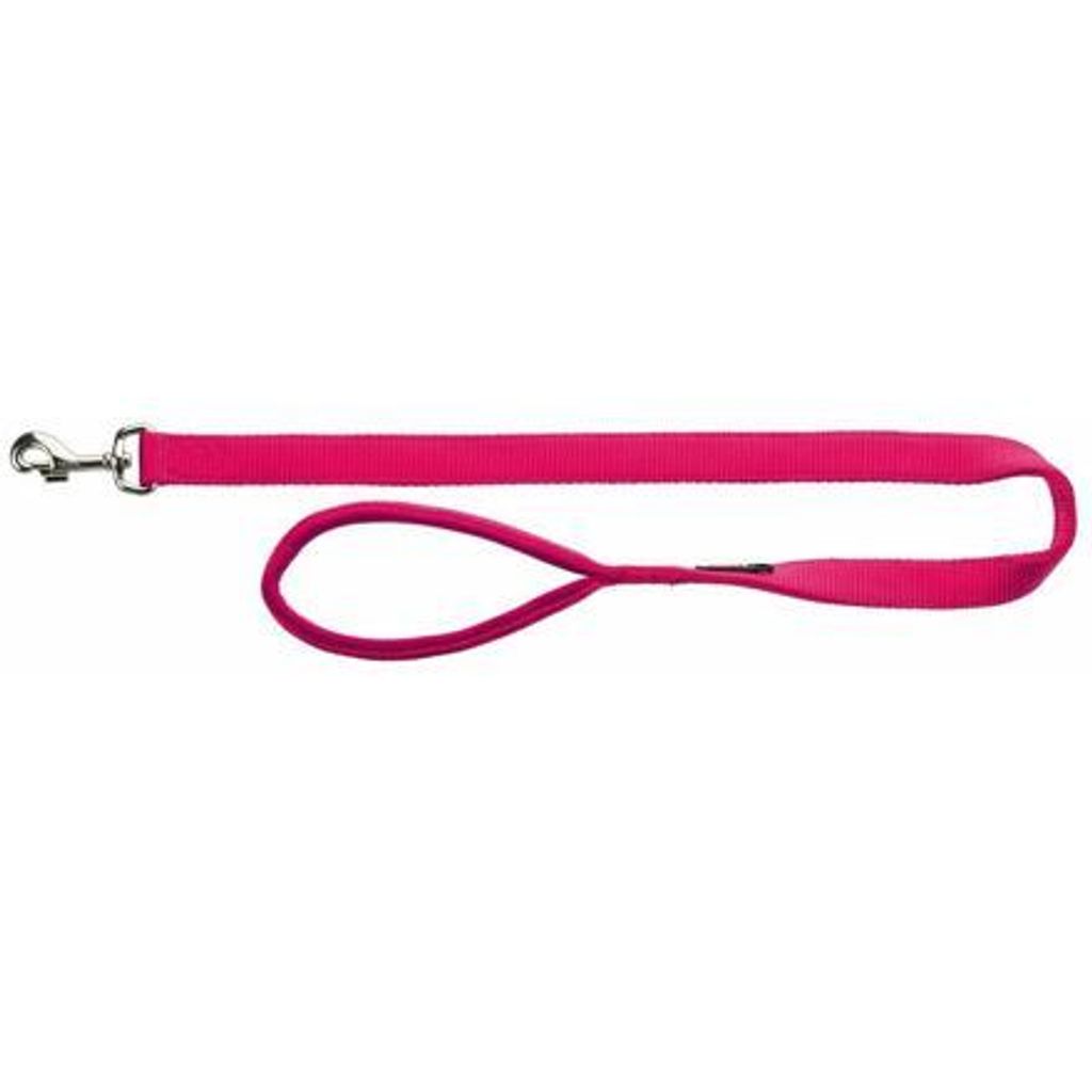 Premium Leine, L–XL: 1,00 m/25 mm, rosa