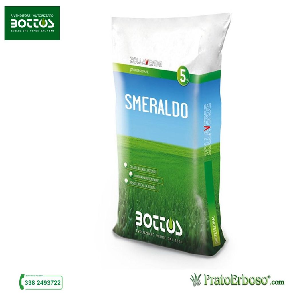 Smaragdgrün – 5 kg Bottos Profi-Rasensamen