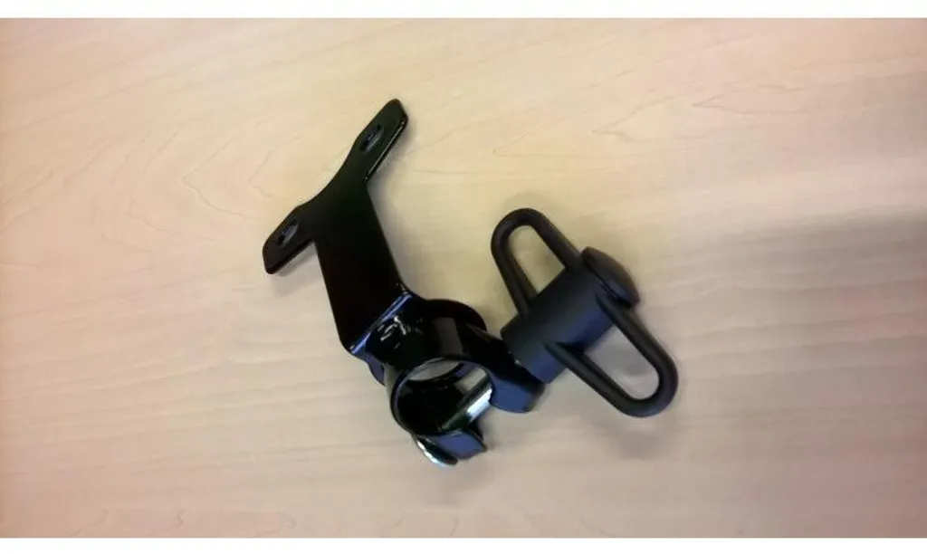 Porte-panier robuste Esla à collier de serrage spécial casque d'écoute
