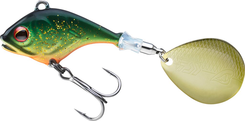 DAIWA Prorex ZN Spin Jig, Jig-Spinnerbait, green golden Produktbild 