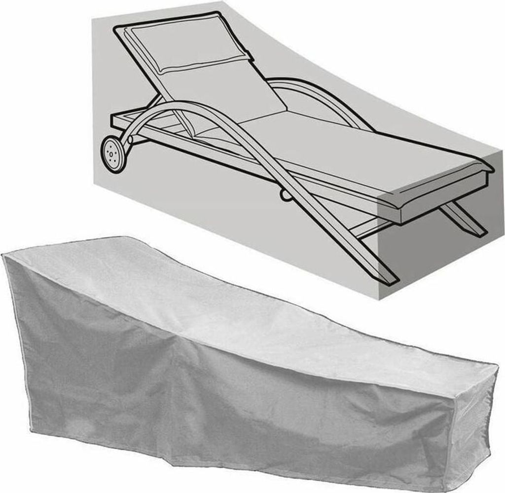 Haus für Mobiliar im Garten Haus für Chaiselongue im Garten mit Grills D'aération. Housse De Chaise Longue Imperméable Housse Bain De Soleil Ti...