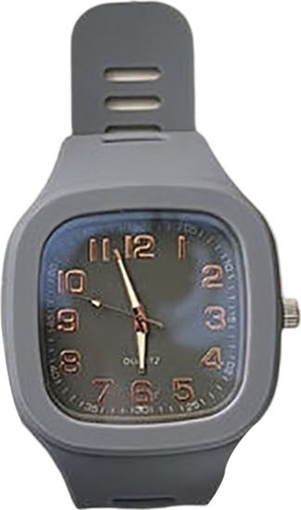 Armbanduhr mit quadratischem Zifferblatt, elektronischem Zeiger, Temperament, 30 m wasserdicht, Dornschließe, digitales Zifferblatt, lässige Armb...