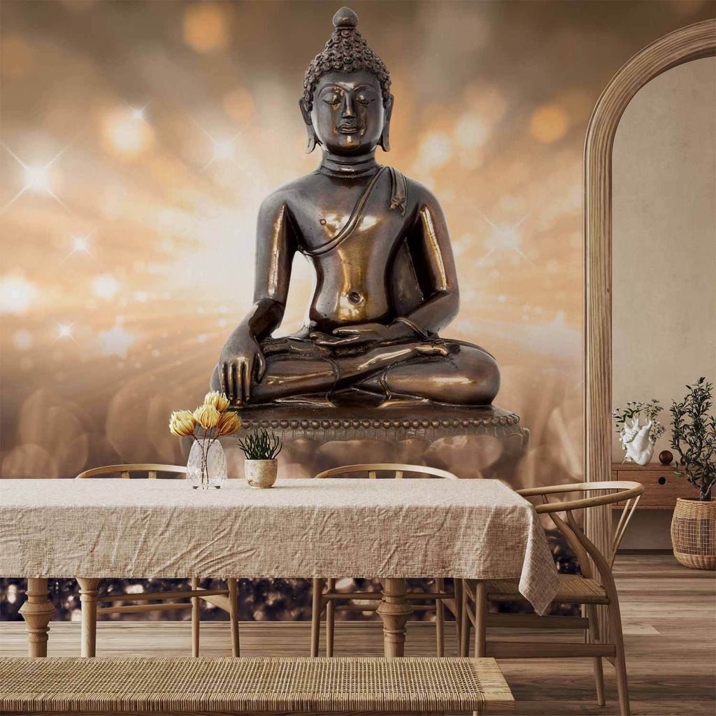 Vlies Fototapete - Golden Enlightenment 300x210 cm Orient h-C-0011-a-b