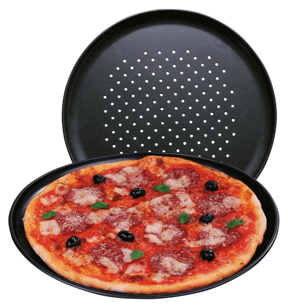 Pizzablech EUROHOME Backblech 33 cm Pizza Pizzaform - Produktbild 