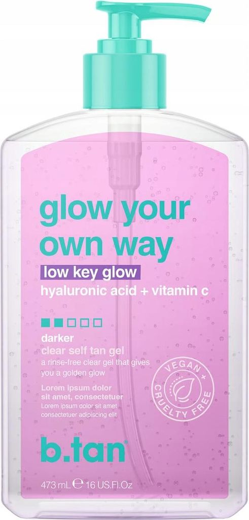 BB Tan GLOW YOUR OWN WAY LOW KEY GLOW 473ml Image du produit 