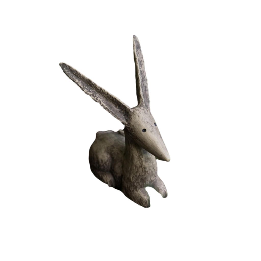 Statuetta di volpe attenta per la decorazione del giardino, Immagine del prodotto 