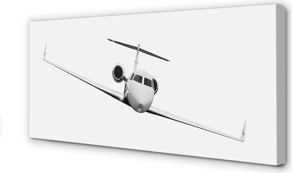 Leinwandbild 120x60 Wandkunst Flugzeug Himmel