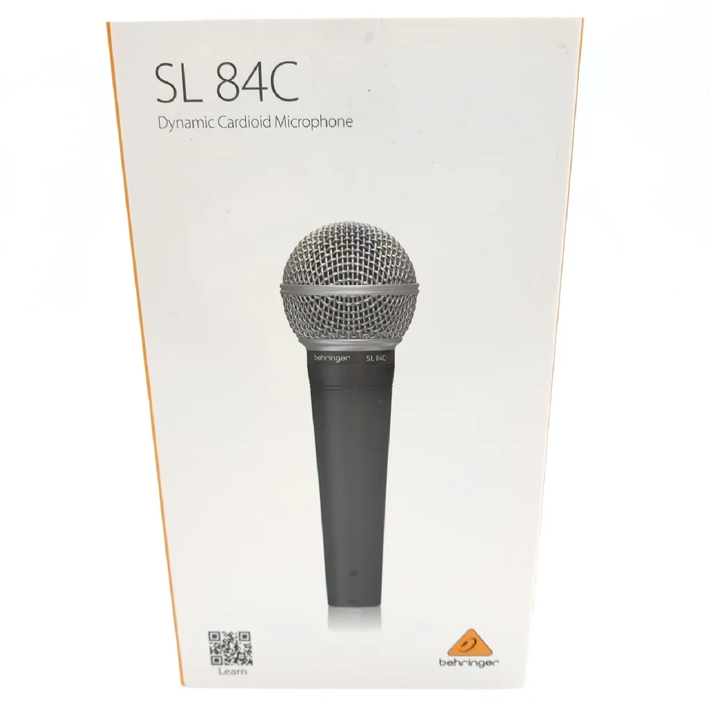 Micro de Chant Behringer SL 84C Dynamique Idéal pour Scène et Live