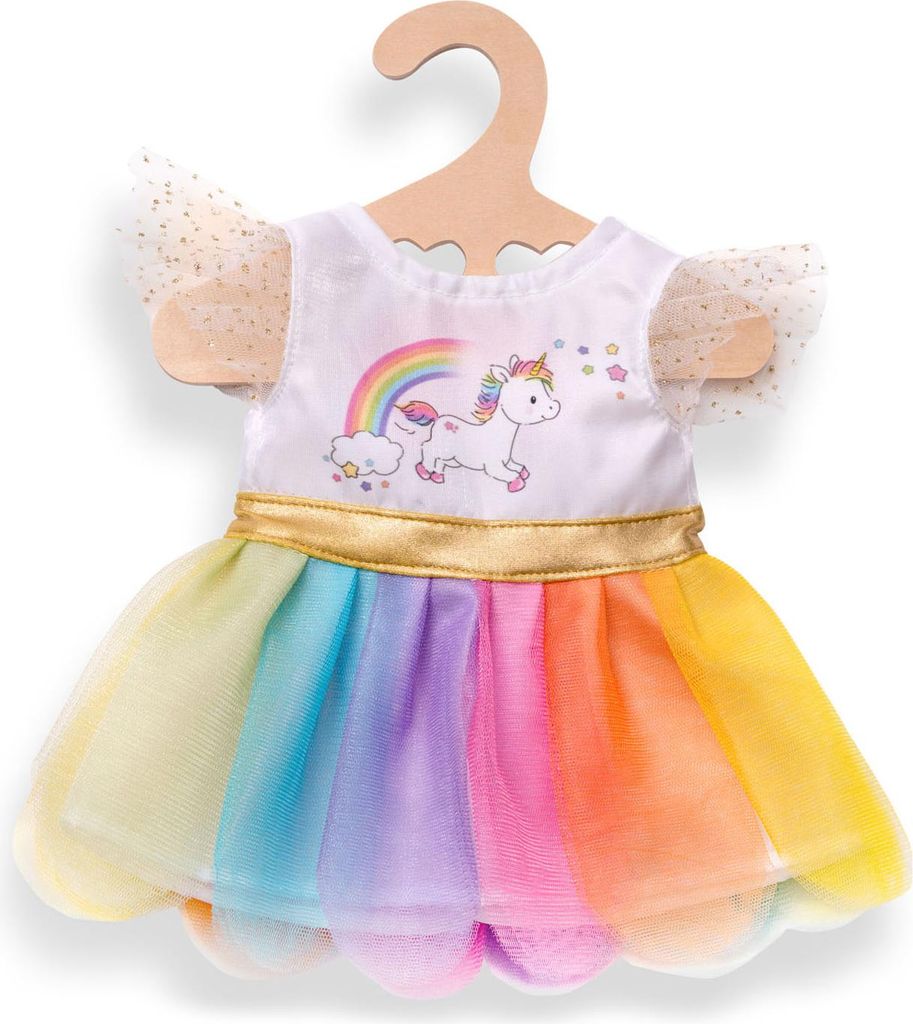 Heless Puppen-Kleid Einhorn Henri, klein, Gr. 28-35 cm