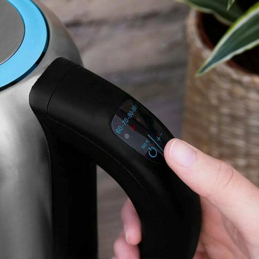 Bouilloire rapide pour thé et café Cecotec ThermoSense en inox