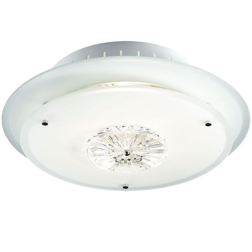 Esto Chris Decken-Lampe Leuchte Deckenleuchte Kristall-Glas 994765