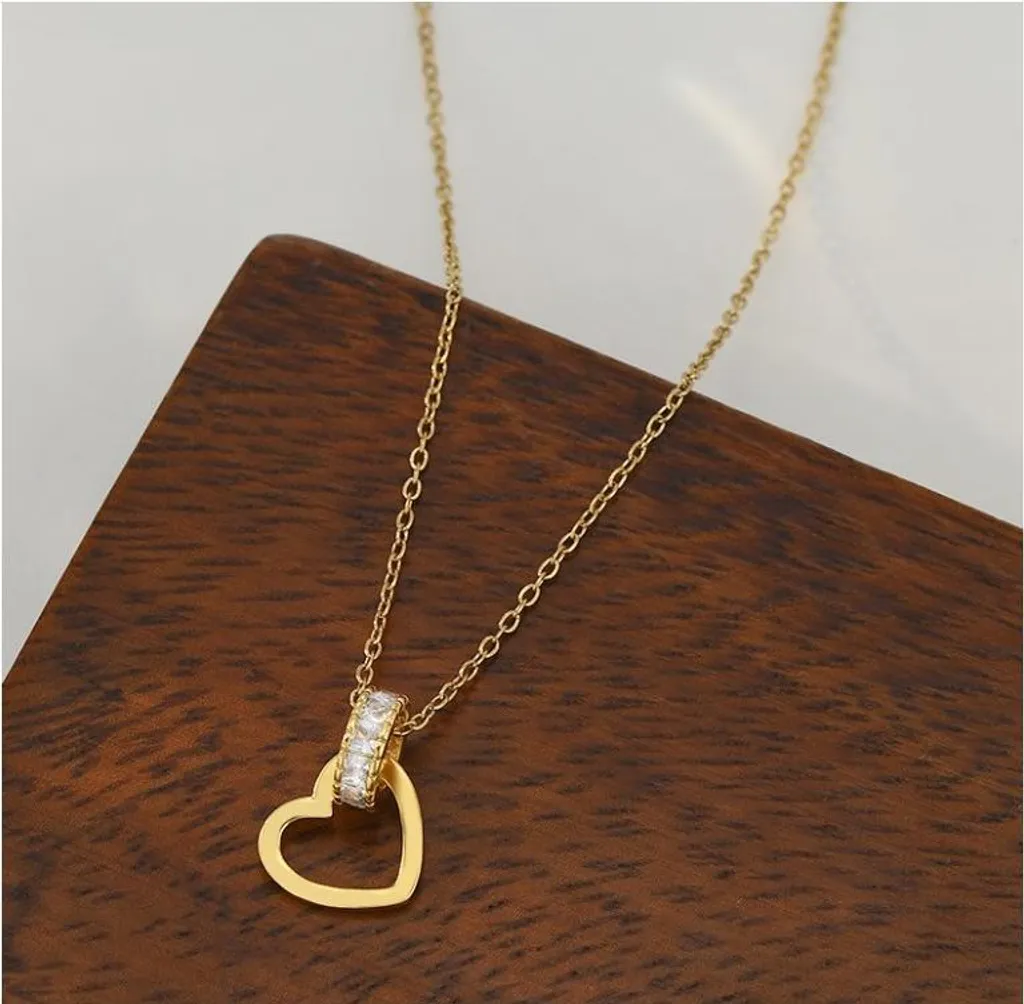 Collana Acciaio Inox Oro 14k NST2112 - Qualità Professionale