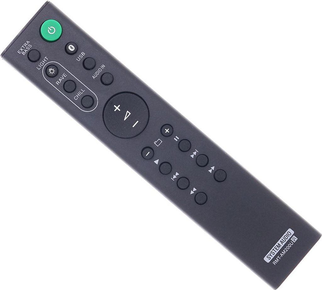 Ersatz Fernbedienung für Sony GTK-XB7 Receiver/Stereoanlage (Surroundsystem)