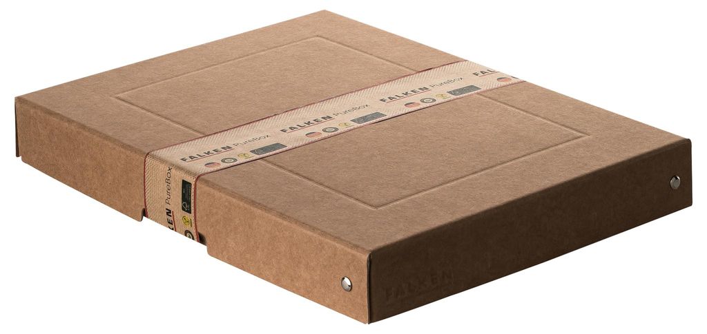 Falken 22001792 Aufbewahrungsbox - A4, 40 mm, braun