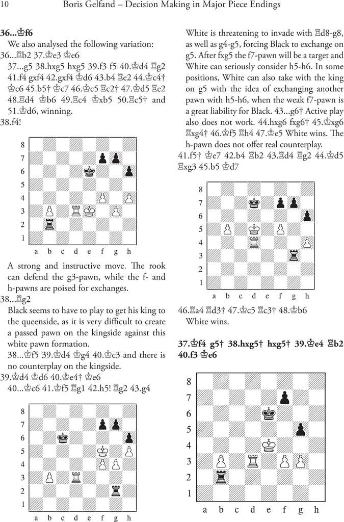 Decision Making in Major Piece Endings - Stratégie de Gelfand Hardback - 9