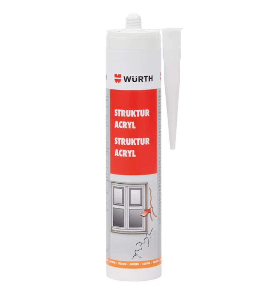0892160500 Würth Struktur Acryl weiß Dichtstoff 310 ml