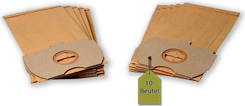 10 Staubsaugerbeutel kompatibel mit SIEMENS VZ 92 R 90 + 2 Mikro-Filter