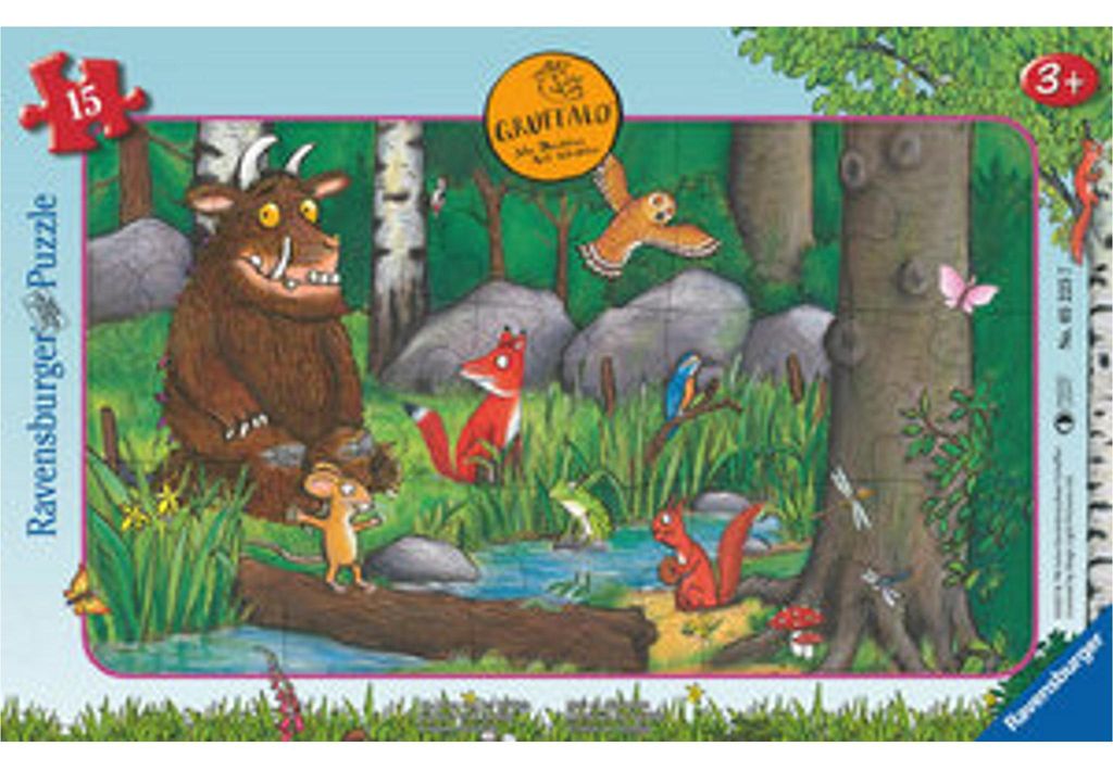 Ravensburger Kinderpuzzle 05225 - Die Maus und der Grüffelo Produktbild 