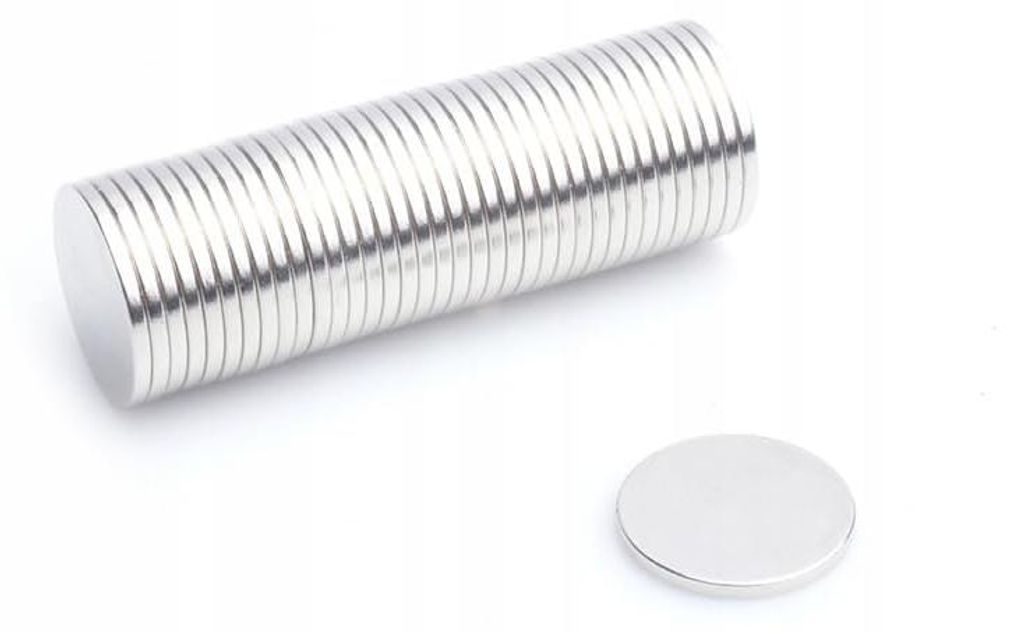 Neodym-Zylindermagnet MW 12x1 N38 100 Stück