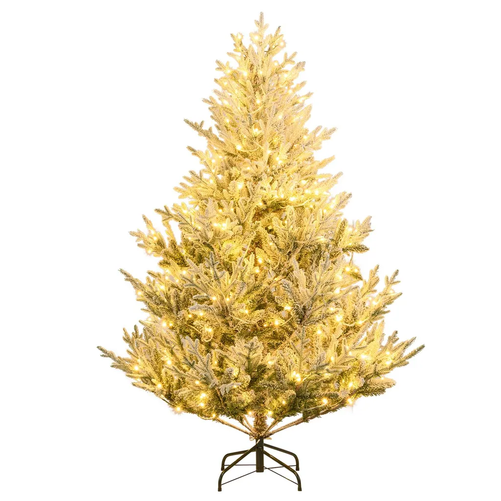 Sapin de Noël avec LED réglables et 13 modes d'éclairage - Hauteur 180cm