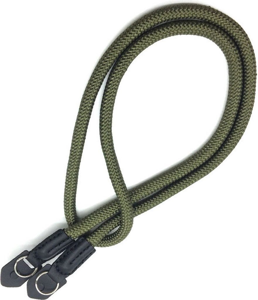 Vintage Kameragurt für Systemkameras und Kompaktkameras - Geeignet für Große Marken - Schultergurt - Dunkelgrün