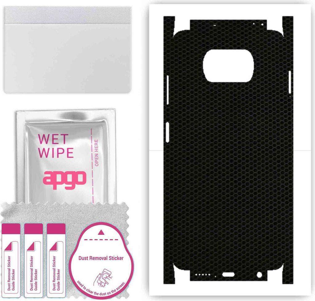 apgo Rückseite + Seiten Schutzfolie, Skin, kompatibel mit Xiaomi Poco X3, Hinten Displayschutzfolie aus Vinylfolie, kratzfest, einfache Montage - ...