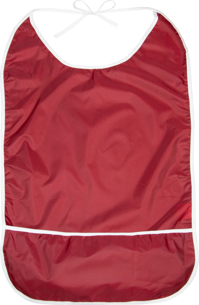 Erwachsenen Lätzchen, 65x39 cm, rot