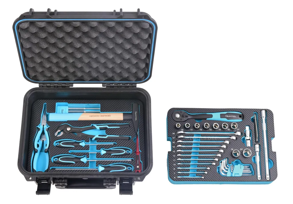 Réparations facilitées avec le coffret outils 48 pièces Mannesmann
