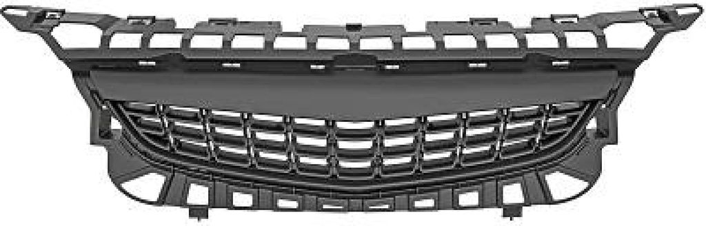 DIEDERICHS 1807240 Kühlergrill Frontgrill für OPEL Astra J Sports Tourer (P10) Schwarz