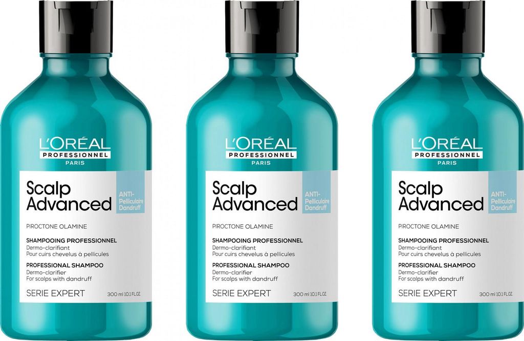 Serie Expert Scalp Advanced Anti-Dandruff Shampoo 3x300 ml