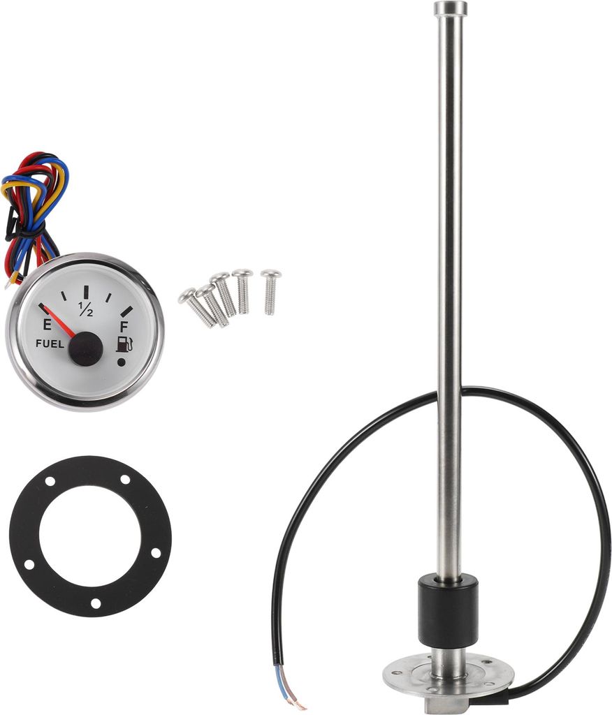 14.17" Kraftstoff-Sendeinheit und Messgeräte-Set Boot Kraftstoff-Sendeinheit Marine Kraftstoff-Sender Einheit Metall 1 Satz 240-33 Ohm